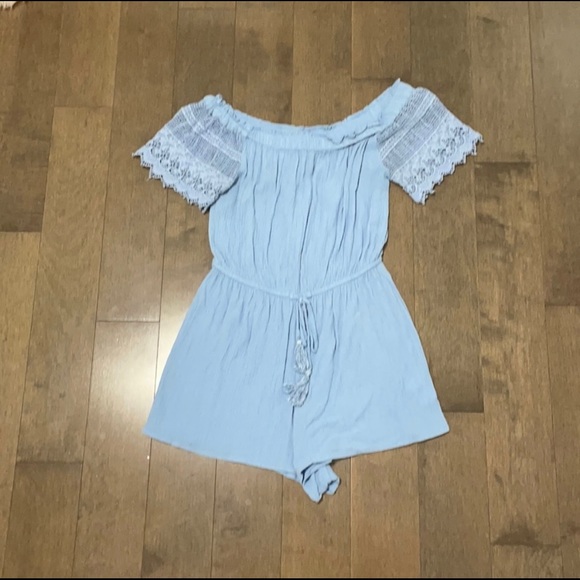 Pants - Tie waist romper